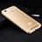 Custodia Silicone Ultra Sottile Morbida per Xiaomi Redmi 3 High Edition Oro