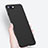 Custodia Silicone Ultra Sottile Morbida R01 per Apple iPhone 8 Plus Nero