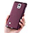 Custodia Silicone Ultra Sottile Morbida S02 per Samsung Galaxy Note 4 SM-N910F Viola