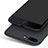 Custodia Silicone Ultra Sottile Morbida S05 per Apple iPhone 8 Plus Nero