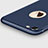 Custodia Silicone Ultra Sottile Morbida S09 per Apple iPhone 7 Blu