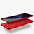 Custodia Silicone Ultra Sottile Morbida S11 per Huawei P10 Rosso