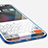 Custodia Silicone Ultra Sottile Morbida S16 per Apple iPhone Xs Blu