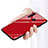 Custodia Silicone Ultra Sottile Morbida Specchio per Huawei Enjoy 9s Rosso