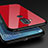 Custodia Silicone Ultra Sottile Morbida Specchio per Nokia 7.1 Plus Rosso