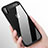Custodia Silicone Ultra Sottile Morbida Specchio W01 per Apple iPhone Xs Nero
