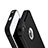 Custodia Silicone Ultra Sottile Morbida U01 per Apple iPhone SE Nero