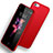 Custodia Silicone Ultra Sottile Morbida U10 per Apple iPhone 6S Rosso