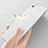 Custodia Silicone Ultra Sottile Morbida U15 per Apple iPhone 6S Bianco