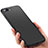 Custodia Silicone Ultra Sottile Morbida Z01 per Apple iPhone 8 Plus Nero