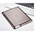 Custodia TPU Trasparente Ultra Sottile Morbida per Apple iPad 3 Grigio