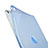 Custodia TPU Trasparente Ultra Sottile Morbida per Apple iPad Air 2 Cielo Blu