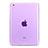 Custodia TPU Trasparente Ultra Sottile Morbida per Apple iPad Mini Viola