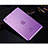 Custodia TPU Trasparente Ultra Sottile Morbida per Apple iPad Mini Viola