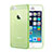 Custodia TPU Trasparente Ultra Sottile Morbida per Apple iPhone 5 Verde