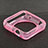 Custodia TPU Trasparente Ultra Sottile Morbida per Apple iWatch 2 38mm Rosa