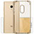 Custodia TPU Trasparente Ultra Sottile Morbida per Xiaomi Redmi Note 4 Standard Edition Oro
