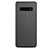 Custodia Ultra Slim Trasparente Rigida Cover Opaca P01 per Samsung Galaxy S10 Plus Nero