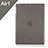 Custodia Ultra Slim Trasparente Rigida Opaca per Apple iPad Air Grigio