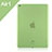 Custodia Ultra Slim Trasparente Rigida Opaca per Apple iPad Air Verde