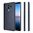 Custodia Ultra Slim Trasparente Rigida Opaca per Huawei Mate 10 Pro Blu