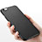 Custodia Ultra Sottile Rigida Opaca U03 per Apple iPhone 6 Plus Nero