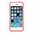 Custodia Ultra Sottile Trasparente Morbida Opaca per Apple iPhone 5S Rosso