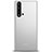 Custodia Ultra Sottile Trasparente Rigida Cover Opaca H01 per Huawei Nova 5T Bianco