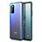 Custodia Ultra Sottile Trasparente Rigida Cover Opaca U01 per Huawei Honor V30 Pro 5G Verde