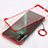 Custodia Ultra Sottile Trasparente Rigida Cover Opaca U01 per Huawei Nova 5 Rosso