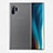 Custodia Ultra Sottile Trasparente Rigida Cover Opaca U01 per Samsung Galaxy Note 10 Plus 5G Bianco