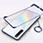 Custodia Ultra Sottile Trasparente Rigida Cover per Realme X50 5G Blu
