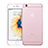 Custodia Ultra Sottile Trasparente Rigida Opaca per Apple iPhone 6 Plus Rosa
