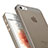 Custodia Ultra Sottile Trasparente Rigida Opaca per Apple iPhone SE Grigio