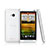 Custodia Ultra Sottile Trasparente Rigida Opaca per HTC One M7 Bianco
