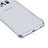 Custodia Ultra Sottile Trasparente Rigida Opaca per Samsung Galaxy S6 Edge SM-G925 Bianco