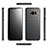 Custodia Ultra Sottile Trasparente Rigida Opaca per Samsung Galaxy S8 Nero