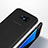Custodia Ultra Sottile Trasparente Rigida Opaca T01 per Samsung Galaxy S7 Edge G935F Nero