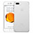 Custodia Ultra Sottile Trasparente Rigida Opaca W01 per Apple iPhone 7 Plus Bianco