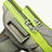Fascia da Braccio Cover Armband Corsa Sportiva Diamante Universale Verde