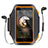 Fascia da Braccio Custodia Armband Corsa Sportiva Universale B16 Arancione
