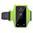 Fascia da Braccio Custodia Armband Corsa Sportiva Universale G04 Verde