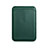 Lusso Pelle Portafoglio con Mag-Safe Magnetic per Apple iPhone 12 Mini Verde