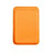 Lusso Pelle Portafoglio con Mag-Safe Magnetic per Apple iPhone 12 Pro Arancione