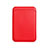 Lusso Pelle Portafoglio con Mag-Safe Magnetic per Apple iPhone 12 Pro Max Rosso