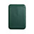 Lusso Pelle Portafoglio con Mag-Safe Magnetic per Apple iPhone 12 Verde