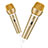 Microfono Mini Stereo Karaoke 3.5mm con Supporto M03 Oro