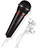 Microfono Mini Stereo Karaoke 3.5mm M05 Nero