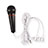 Microfono Mini Stereo Karaoke 3.5mm M05 Nero