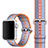 Milanese Cinturino Braccialetto Acciaio per Apple iWatch 3 42mm Arancione